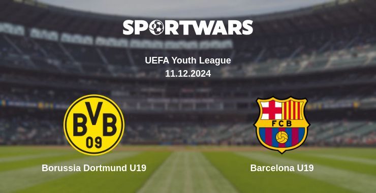 Borussia Dortmund U19 — Barcelona U19 watch online for free 11.12.2024