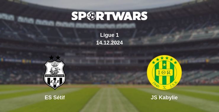 ES Sétif — JS Kabylie watch online for free 14.12.2024