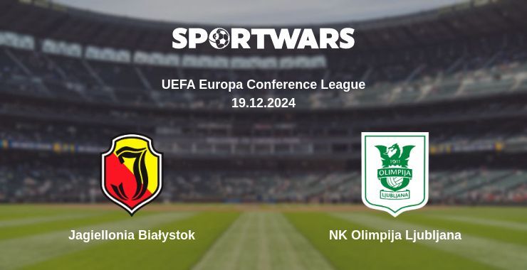 Jagiellonia Białystok — NK Olimpija Ljubljana watch online for free 19.12.2024