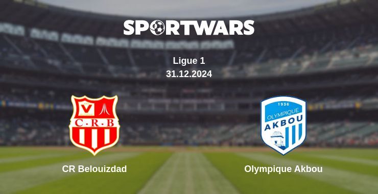 CR Belouizdad — Olympique Akbou watch online broadcast, 31.12.2024