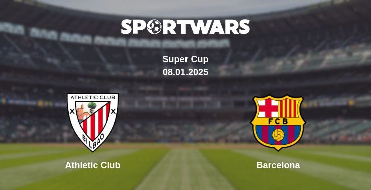 Athletic Club — Barcelona watch online broadcast, 08.01.2025