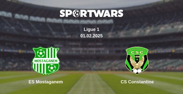 ES Mostaganem — CS Constantine watch online broadcast, 01.02.2025