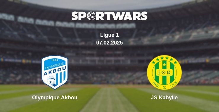 Olympique Akbou — JS Kabylie watch online broadcast, 07.02.2025