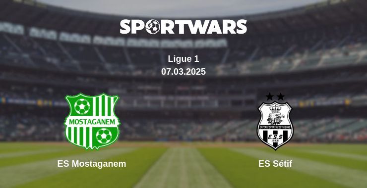 ES Mostaganem — ES Sétif watch online broadcast, 07.03.2025