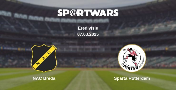 NAC Breda — Sparta Rotterdam watch online broadcast, 07.03.2025