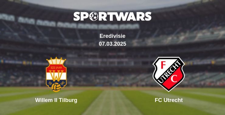 Willem II Tilburg — FC Utrecht watch online broadcast, 07.03.2025