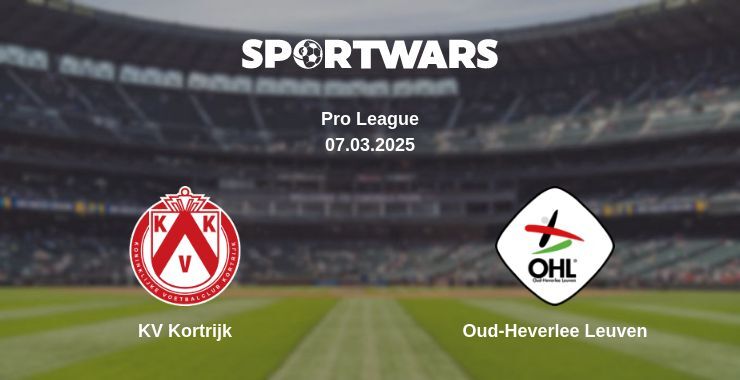 KV Kortrijk — Oud-Heverlee Leuven watch online broadcast, 07.03.2025