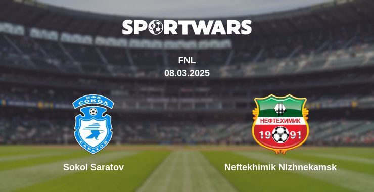 Sokol Saratov — Neftekhimik Nizhnekamsk watch online broadcast, 08.03.2025