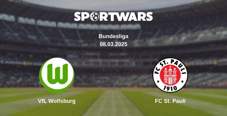 VfL Wolfsburg — FC St. Pauli watch online broadcast, 08.03.2025