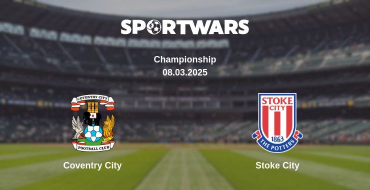 Coventry City — Stoke City watch online for free 08.03.2025