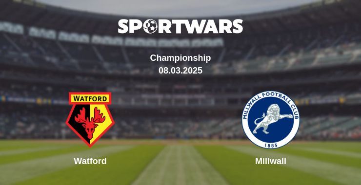 Watford — Millwall watch online broadcast, 08.03.2025