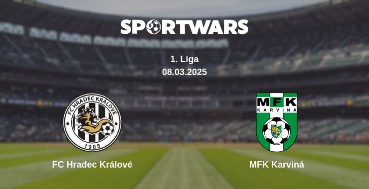 FC Hradec Králové — MFK Karviná watch online broadcast, 08.03.2025