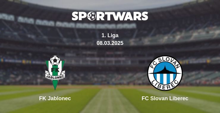 FK Jablonec — FC Slovan Liberec watch online broadcast, 08.03.2025