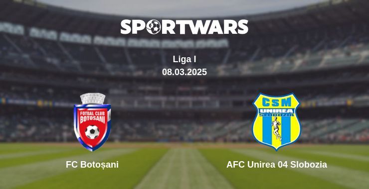 FC Botoșani — AFC Unirea 04 Slobozia watch online broadcast, 08.03.2025