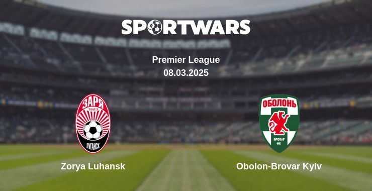 Zorya Luhansk — Obolon-Brovar Kyiv watch online broadcast, 08.03.2025