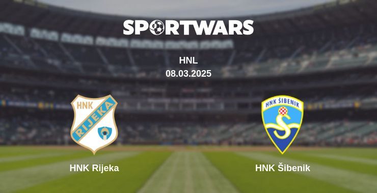 HNK Rijeka — HNK Šibenik watch online broadcast, 08.03.2025