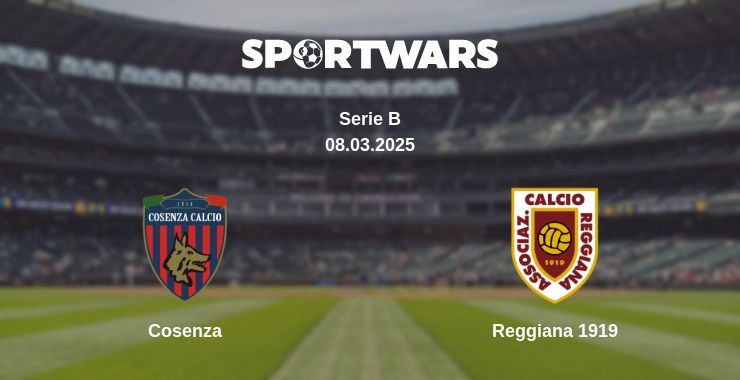 Cosenza — Reggiana 1919 watch online broadcast, 08.03.2025