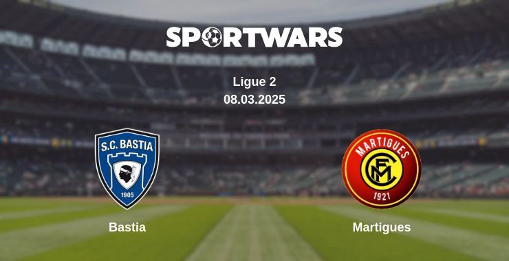 Bastia — Martigues watch online for free 08.03.2025