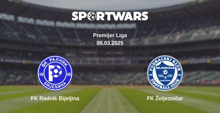 FK Radnik Bijeljina — FK Željezničar watch online broadcast, 08.03.2025