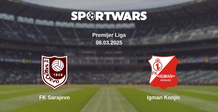 FK Sarajevo — Igman Konjic watch online broadcast, 08.03.2025