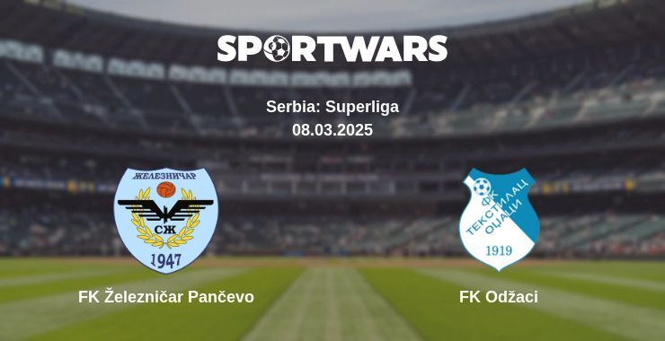 FK Železničar Pančevo — FK Odžaci watch online broadcast, 08.03.2025