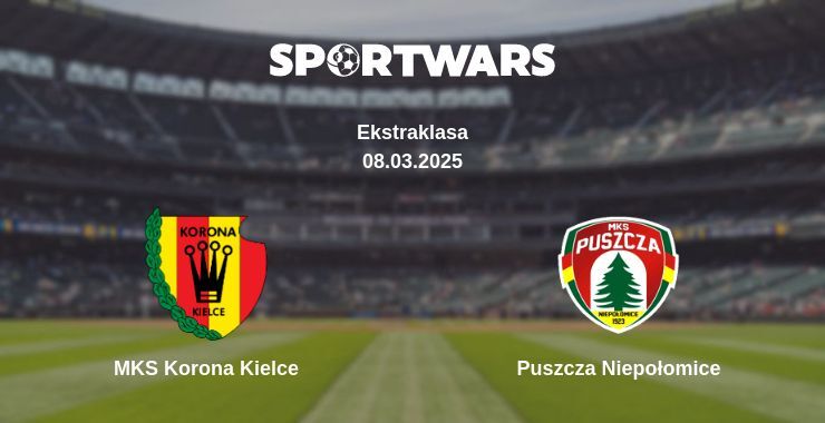 MKS Korona Kielce — Puszcza Niepołomice watch online for free 08.03.2025