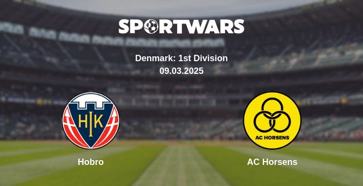 Hobro — AC Horsens watch online broadcast, 09.03.2025