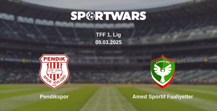 Pendikspor — Amed Sportif Faaliyetler watch online broadcast, 09.03.2025