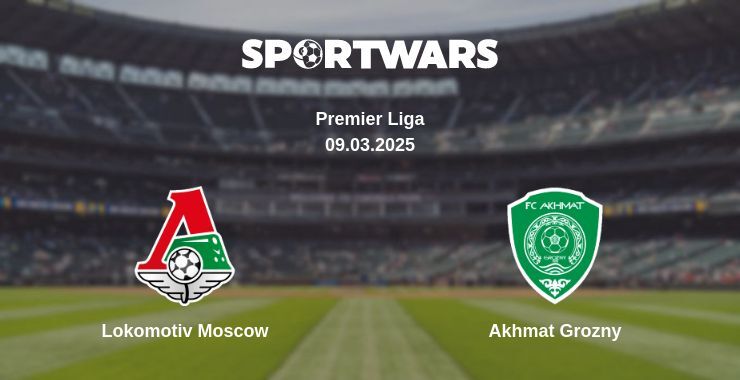 Lokomotiv Moscow — Akhmat Grozny watch online broadcast, 07.03.2025