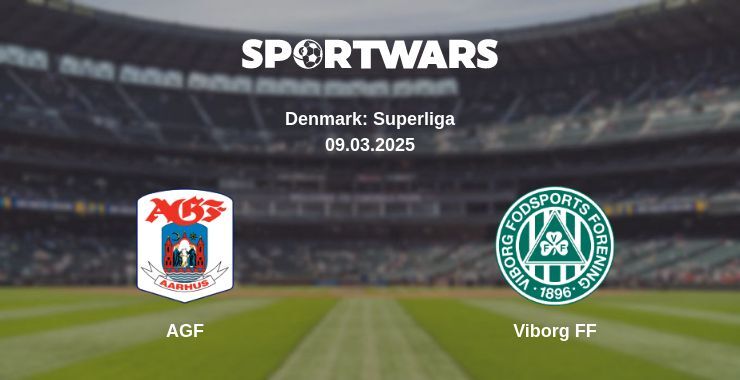 AGF — Viborg FF watch online broadcast, 09.03.2025