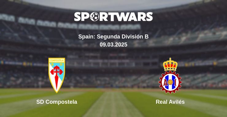 SD Compostela — Real Avilés watch online broadcast, 09.03.2025