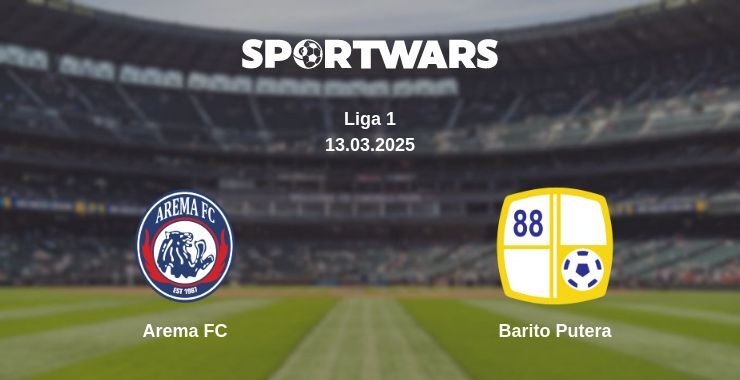 Arema FC — Barito Putera watch online for free 13.03.2025