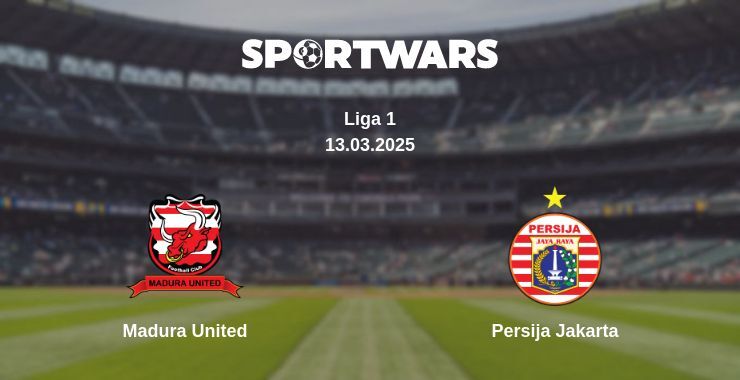 Madura United — Persija Jakarta watch online broadcast, 13.03.2025