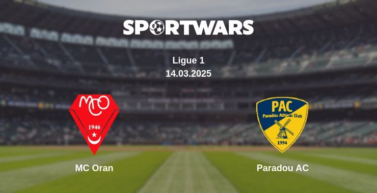 MC Oran — Paradou AC watch online broadcast, 14.03.2025