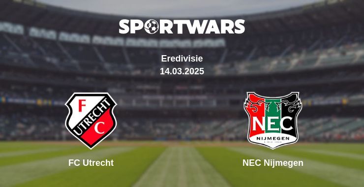 FC Utrecht — NEC Nijmegen watch online broadcast, 14.03.2025