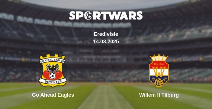 Go Ahead Eagles — Willem II Tilburg watch online for free 14.03.2025