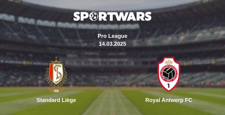 Standard Liège — Royal Antwerp FC watch online broadcast, 14.03.2025