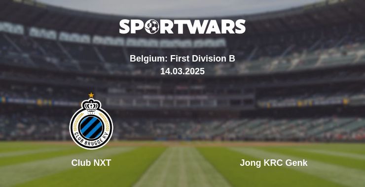 Club NXT — Jong KRC Genk watch online broadcast, 14.03.2025