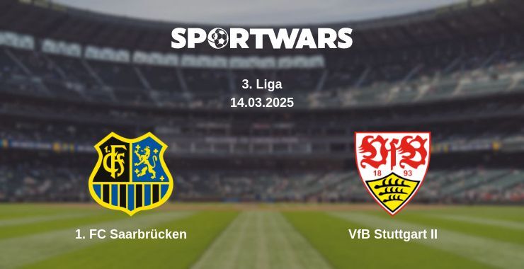 1. FC Saarbrücken — VfB Stuttgart II watch online broadcast, 14.03.2025