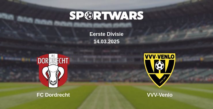 FC Dordrecht — VVV-Venlo watch online broadcast, 14.03.2025