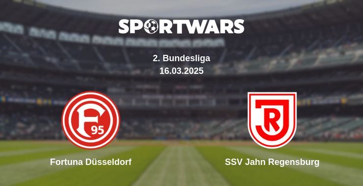 Fortuna Düsseldorf — SSV Jahn Regensburg watch online broadcast, 16.03.2025