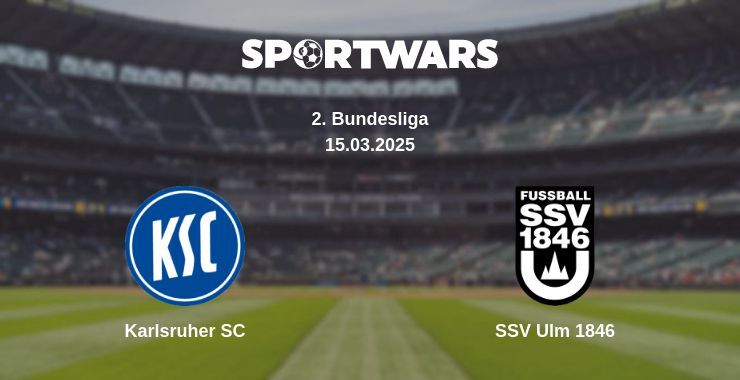 Karlsruher SC — SSV Ulm 1846 watch online for free 15.03.2025