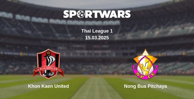 Khon Kaen United — Nong Bua Pitchaya watch online for free 15.03.2025