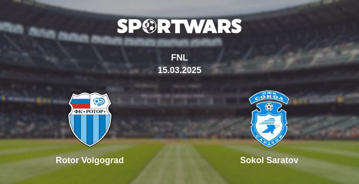 Rotor Volgograd — Sokol Saratov watch online broadcast, 15.03.2025