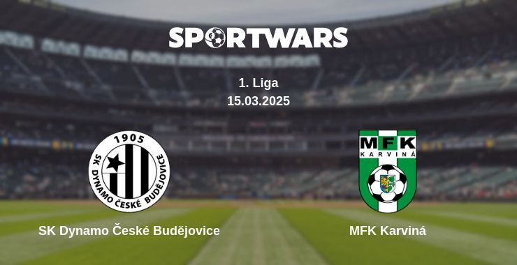 SK Dynamo České Budějovice — MFK Karviná watch online broadcast, 15.03.2025