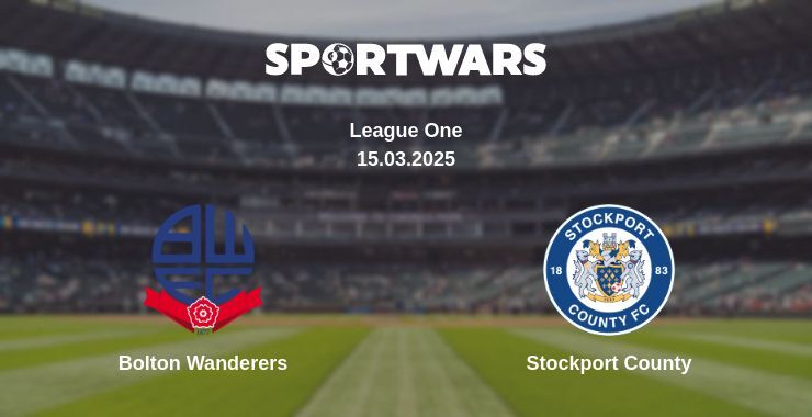 Bolton Wanderers — Stockport County watch online broadcast, 15.03.2025