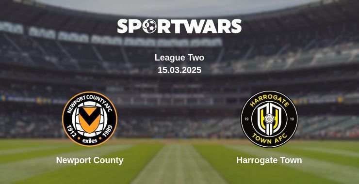 Newport County — Harrogate Town watch online for free 15.03.2025