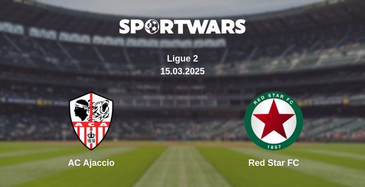 AC Ajaccio — Red Star FC watch online for free 15.03.2025