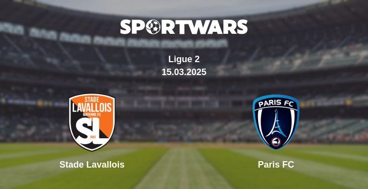 Stade Lavallois — Paris FC watch online broadcast, 15.03.2025