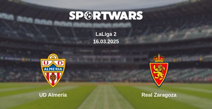 UD Almería — Real Zaragoza watch online broadcast, 16.03.2025